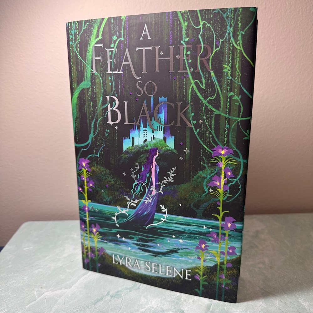 A Feather So Black Fairyloot Edition Hardcover Book Signed by Lyra Selene